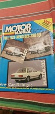 Motor manual Magazine dec 83 bathurst honda civic accord turbo exa nissan bmw 75