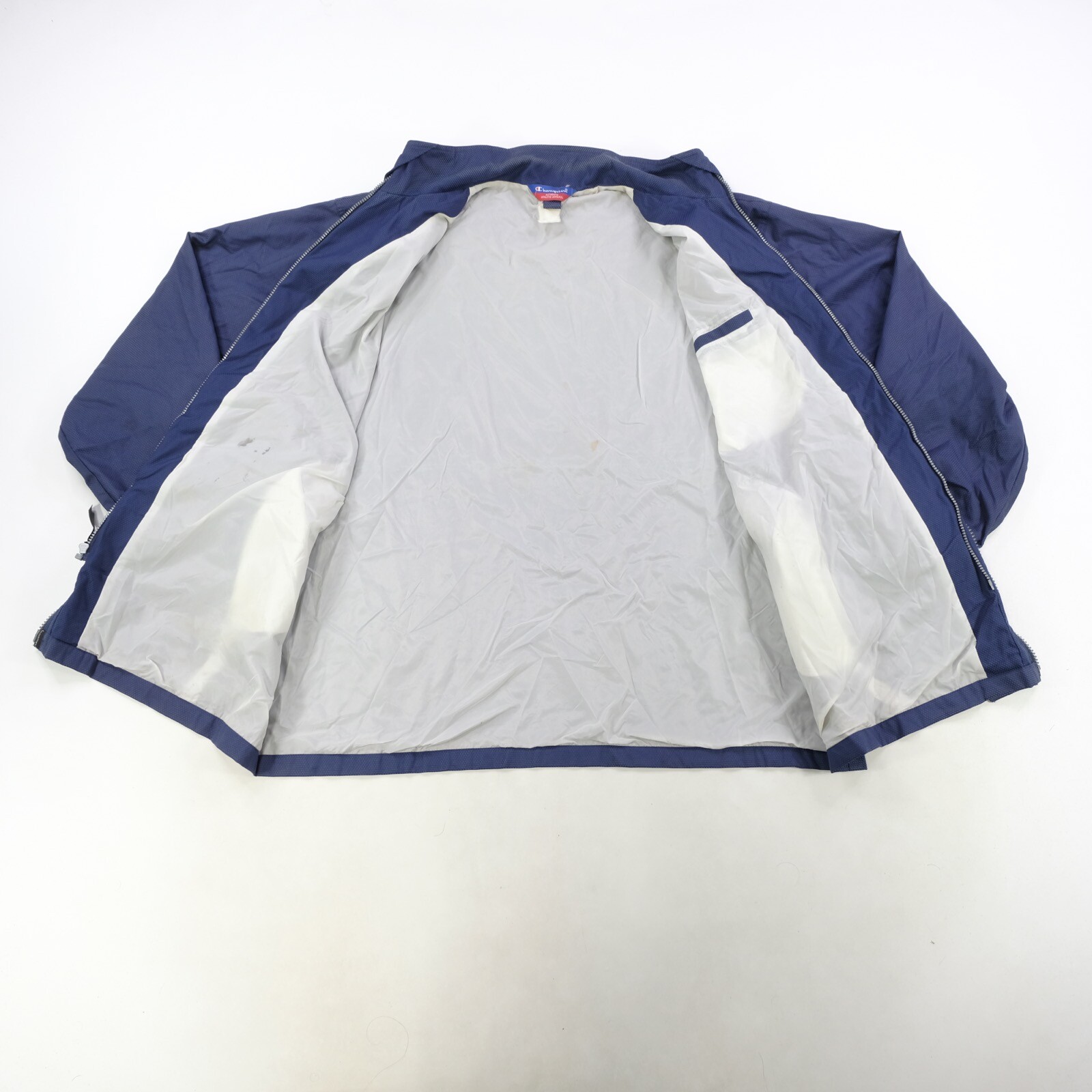 Rare Vintage CHAMPION Authentic Athletic Apparel Full Zip Jacket 90s Blue SZ 2XL image 5