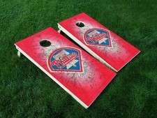 VINYL WRAPS Cornhole Board DECALS Philadelphia Phillies 05 Bag Game Sticker