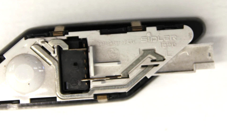 BMW OEM E36 M3 CONDUCTOR TRASERO IZQUIERDO INTERIOR NEGRO C PILAR LUZ LÁMPARA DE LECTURA Foto 4 de 4