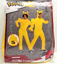 Pokemon Pikachu Jumpsuit with Tail Unisex Small Halloween Costume / Pajamas NEW