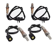 Set Of 4 Up Down Oxygen Sensor Fit For Mercedes-Benz 2008 -2011 C300 C350 RWD 