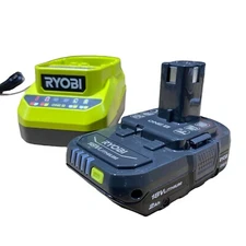 Ryobi PCG002 18V One+ Lithium Battery Charger With Battery PBP006