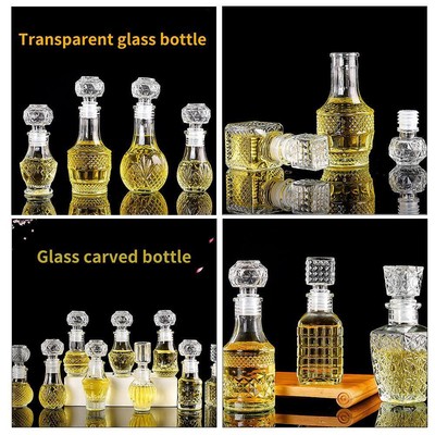 50ml Klarglas Dosierflasche klein Weinflasche Probiersplitter  Probier CS