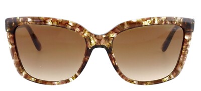 New COACH HC8261 556274 55mm Brown Tortoise Oversized Cat  display picture 3