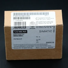 6ES7972-0BB12-0XA0 1PCS NEW SIEMENS PROFIBUS DP Connector 6ES7 972-0BB12-0XA0