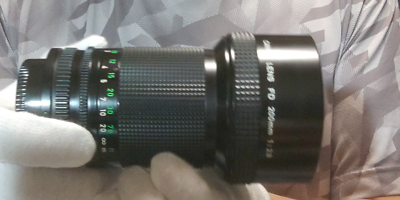 Optics MINT 】 Canon New FD NFD 200mm f/2.8 MF Telephoto Lens from