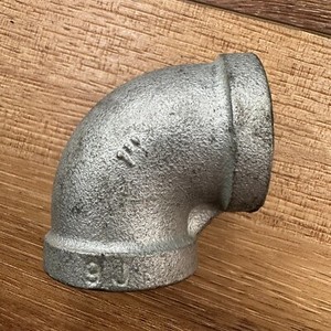 Anvil USA 1" inch 90 Degree Elbow Female Threaded Pipe Fitting Steel