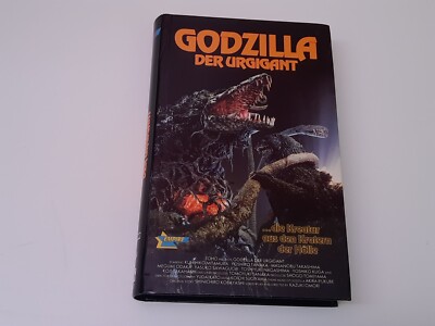 Godzilla der Urgigant 1989 Uncut VHS German PAL Video Hartbox vs. Biollante