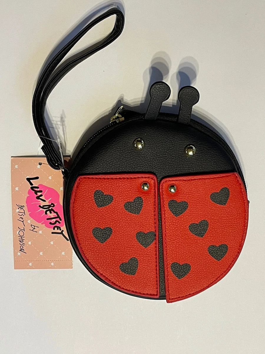 Betsey johnson ladybug purse hotsell