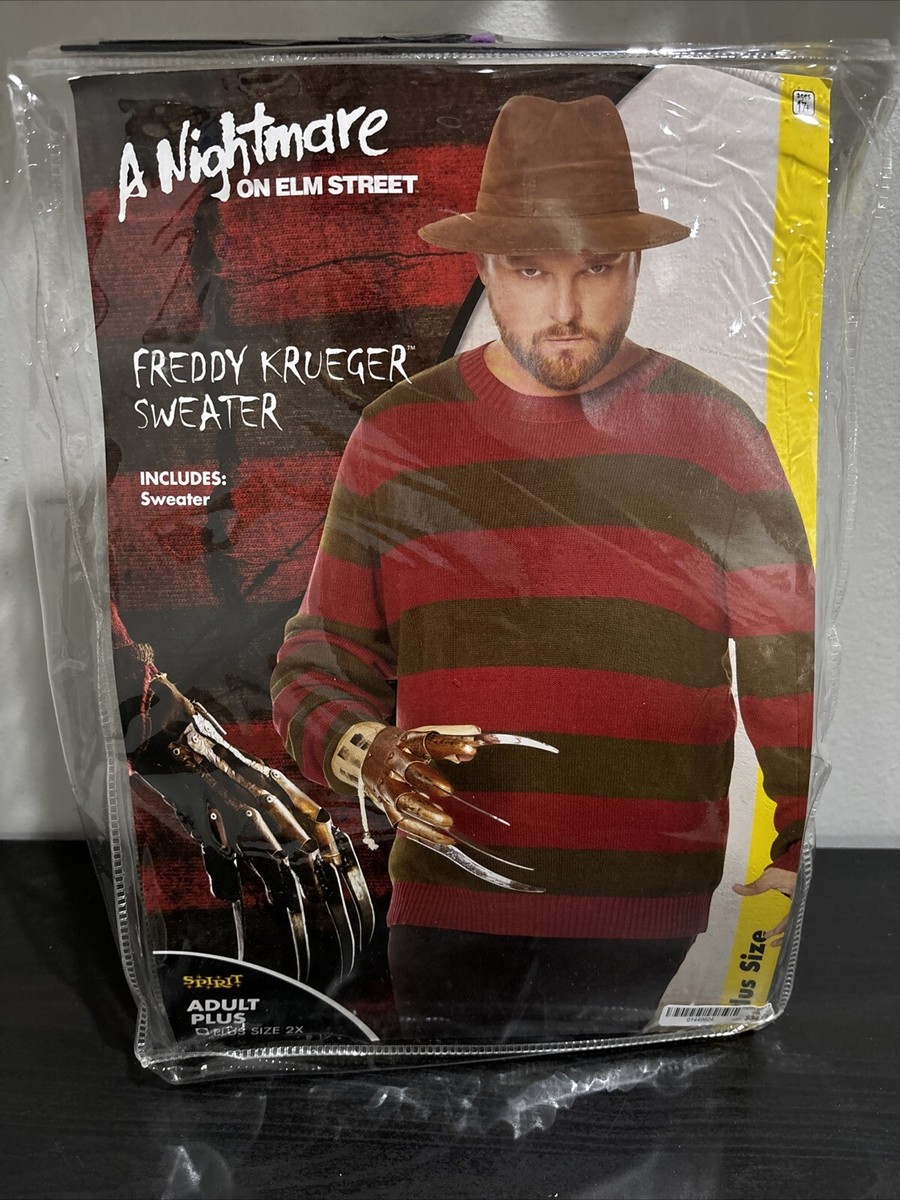 A Nightmare on Elm Street Freddy Krueger Costume Sweater Custom
