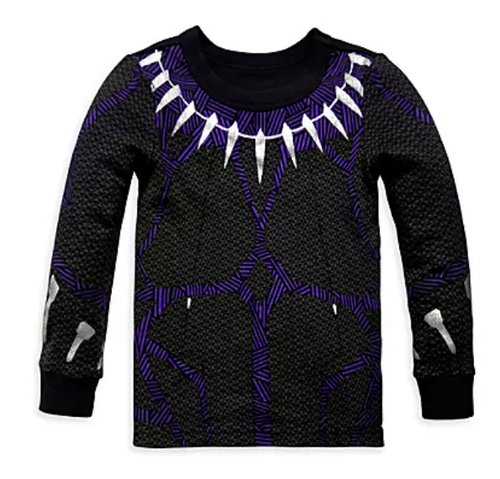 NEW Disney Store Black Panther PJ Pal Costume Pajamas size 4 NWT - Picture 2 of 5