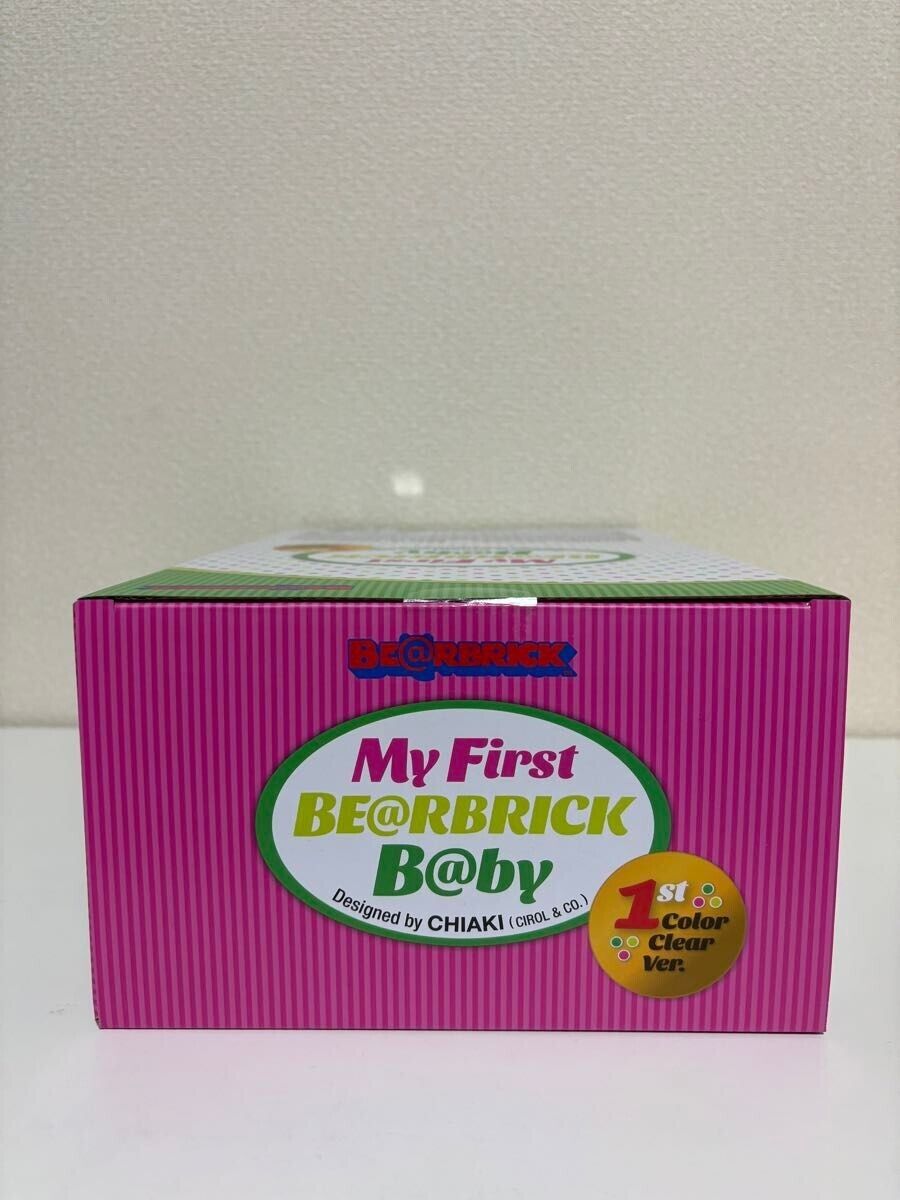 MEDICOM TOY MY FIRST BE@RBRICK B@BY 1st Color Clear Ver. 100 MEDICOM TOY MY FIRST BE@RBRICK B@BY 1st Color Clear Ver. 100