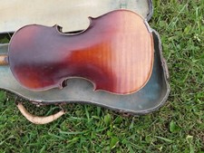 used violin Amati 4/4 fiddle, case, Academy Bow