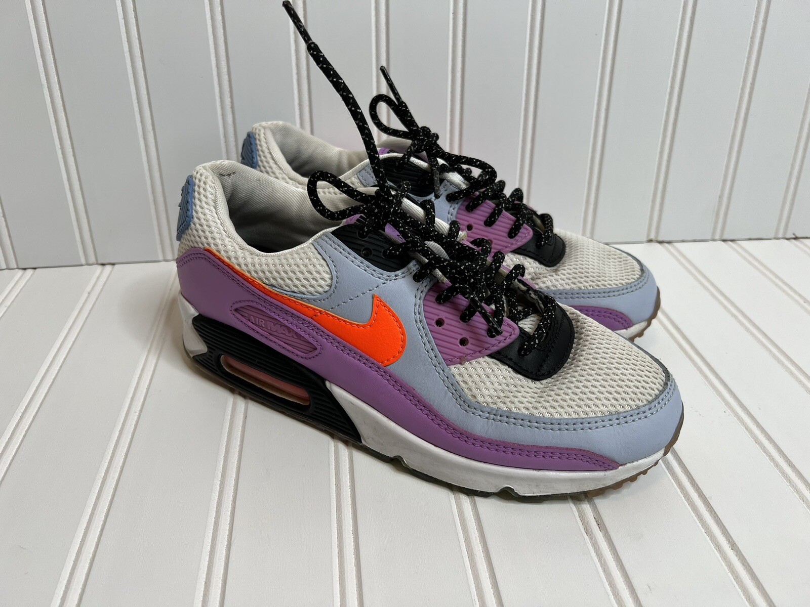 Nike Air Max 90 Shoes Carnival Tennis Athletic Women 7 Gem