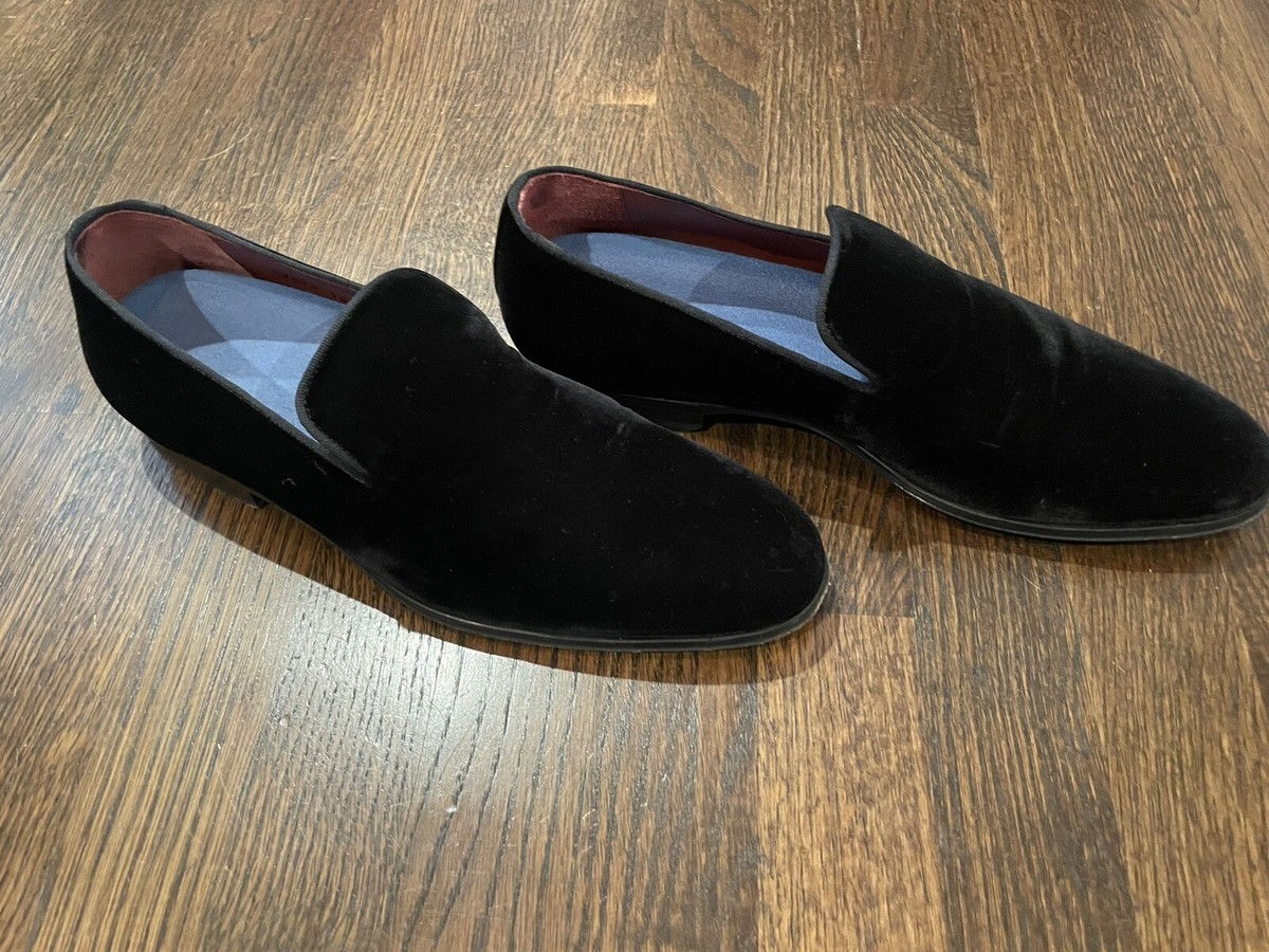 Magnanni Men\'s Dorio In Black Color (Size 45.5 EU/ 13 US). Magnanni Dorio Formal Velvet Loafer | BP Skinner Clothiers main image 2