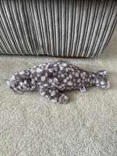 Jellycat Little Linus Leopard Seal-NO Paper Tags-Perfect Condition-Rare/Retired