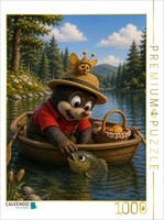 Calvendo Puzzle Adventures On Lake Sonnensee | 1000 Pieces, Finished Size 25.2 ×