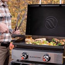 Blackstone 22" Tabletop Griddle Hood Bundle BBQ Grill