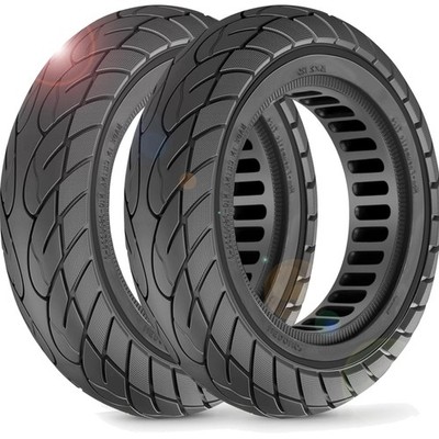 Tubeless-Reifen für Roller 10x2.125, 2 Stück, Schwarz, passend für Modelle 8....