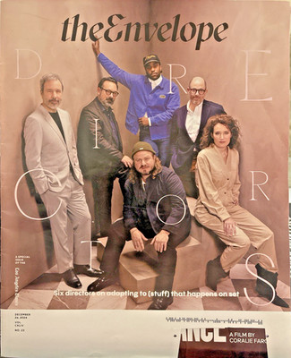 LA Times Envelope Directors Issue Dec 2024 Villeneuve Larrain Oscar Roundtable