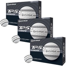TaylorMade TP5x Stripe Golf Balls White 3 DOZEN - 2024
