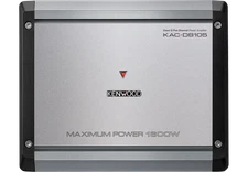 Kenwood KAC-D8105 Class D 5-Channel 1600w Powered Compact Car Audio Amplifier