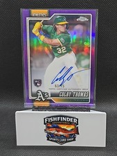 Colby Thomas Chrome 2026 Purple /75 Auto