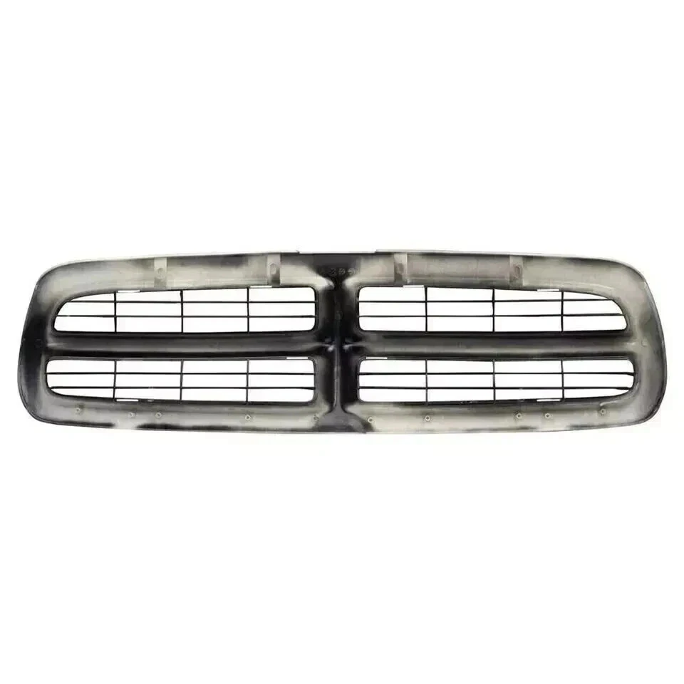 Nueva parrilla delantera negra para Dodge Dakota 1997-2004 Foto 2 de 4