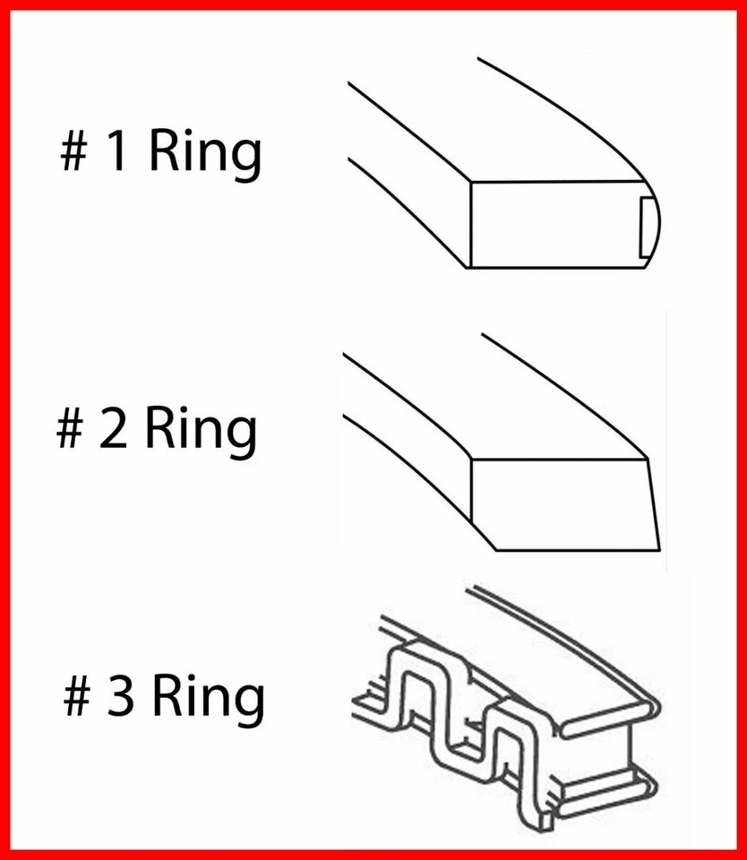 发动机剩余/重新环套件适用于 68-78 GM/雪佛兰3.8L/230 4.1L/250 L6 汽车/卡车 — 第 4/4 张图片