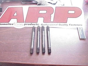 4 ARP 5/16-18 & 5/16-24 Quick Start Carburetor Studs 3-3/4" Long NICE!!!!!!!!!!!