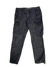 POLO Ralph Lauren Men’s Combat Trousers Cargo Pants Military Navy 33x30 Straight