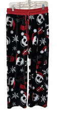 The Nightmare Before Christmas Jack Skellington X-Mas Fleece Lounge Pants Med