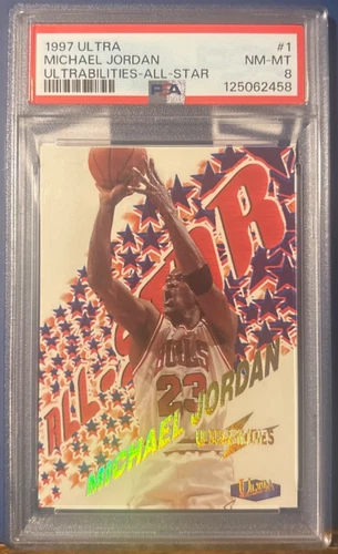 1997 Fleer Jordan PSA 98