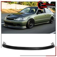 For 99-00 Honda Civic Front Lip Bumper Lower Chin Spoiler Splitter Pu - Dp Style For 99-00 Honda Civic Front Lip Bumper Lower Chin Spoiler Splitter Pu - Dp Style