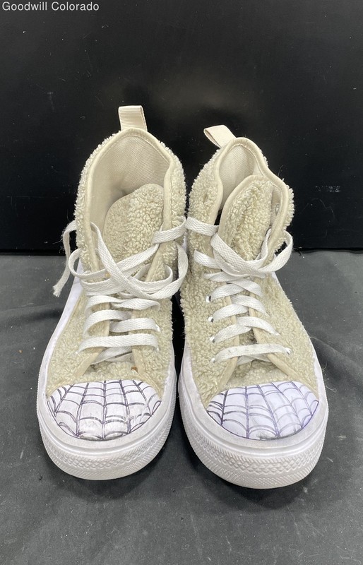 Converse Unisex Kids Chuck Taylor All Star Move A06794C Ivory Sneaker Shoes Sz 5