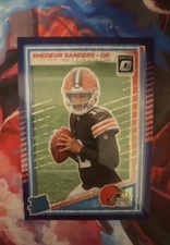 2025 Panini Donruss Optic - Rated Rookie Shedeur Sanders #203 Purple Shock Prizm