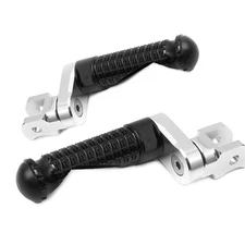 M-PRO Black 25mm Adjustable Front Footpegs For Tiger Explorer 1200 12-19 20 21