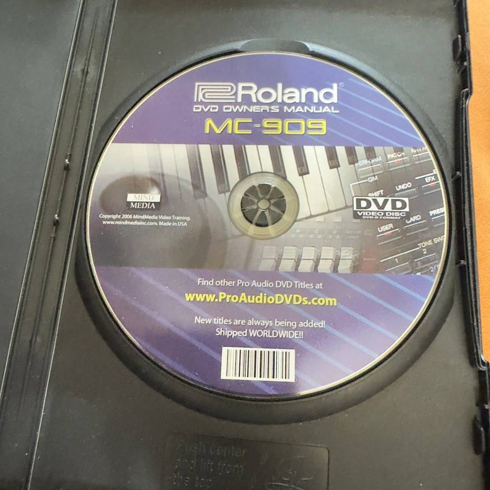 ROLAND MC-909 DVD * Video Training Tutorial Help * Excellent Condition Keyboard - Image 3 of 4