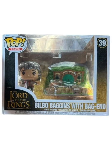 Funko Pop! Movies Lord of the Rings Bilbo Baggins with Bag-End #39