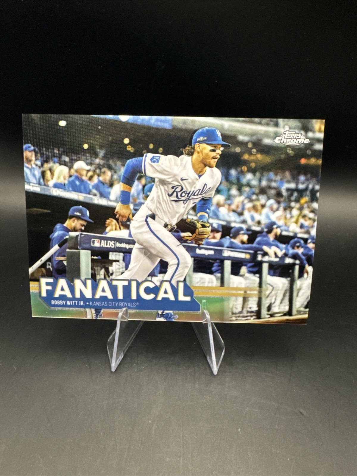 2025 Topps Chrome Fanatical Refractor Bobby Witt Jr. FAN-1 KC Royals