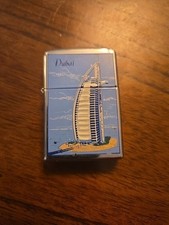 Zippo Dubai Burj Al Arab Design Made in USA Lighter w/ Zippo Box