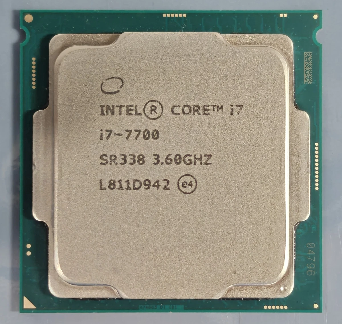 Core i7 7th Gen. Intel Core i7-7700 Processor Model LGA 1151/H4