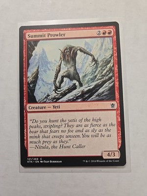 Summit Prowler - Khans of Tarkir - LP - MTG Magic - Common - Creature 