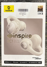 Baseus Inspire XC1 Open Ear Clip-On Earbuds, Sound by Bose, Dolby Audio