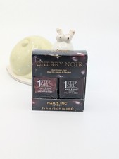 Image of NAILS INC Cherry Noir Nail Polish Duo 2 x 14 ml Scarlett & Billie
