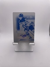 Elliot Desnoyers 1/1 Printing Plate Auto 2022 Team Canada Juniors #18