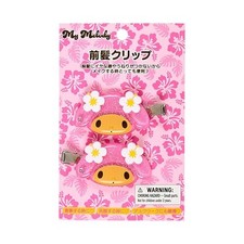 Sanrio My Melody Tokonatsu Vacation Bangs Clips ABS and Steel Set of 2