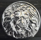 2.1 (59.95g) Oz Silver Round with Lion Design Collectible Coin. Silver Lion