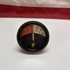 Vintage Stewart Warner 40 Amp Meter Gauge 821267 Made In Usa Hotrod Original Vintage Stewart Warner 40 Amp Meter Gauge 821267 Made In Usa Hotrod Original